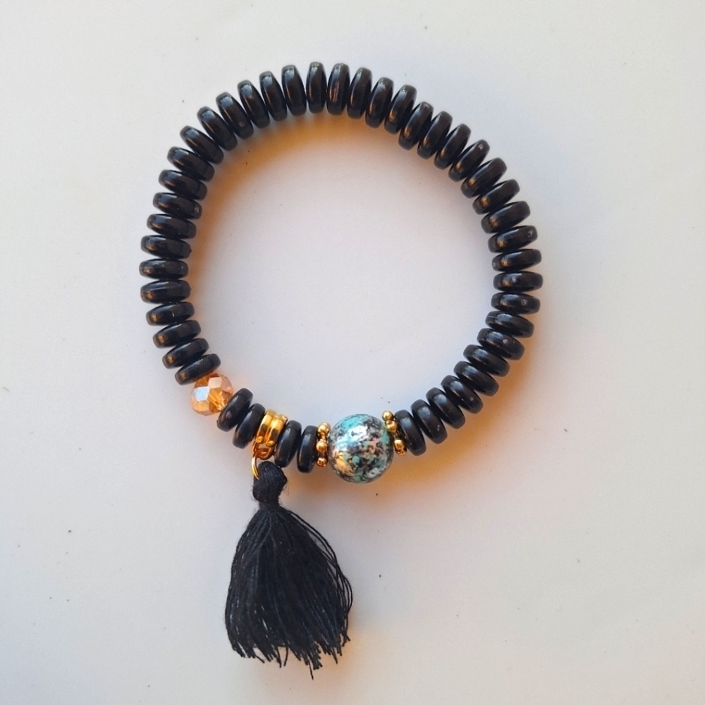 4 Boho bracelets Multicolor - Picture 4 of 6